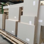 Panelen in het interieurbouw atelier van Homescape