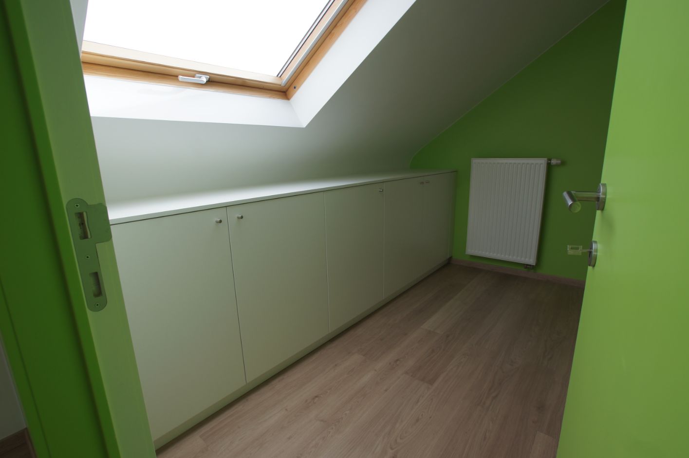 Zolder wordt werkruimte.
