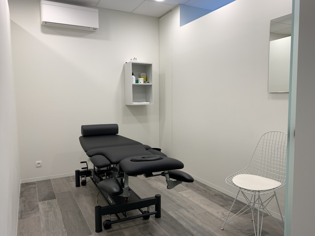 Opbergkast in de kinesitherapie praktijk